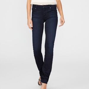Paige Skyline Straight Blue Jeans